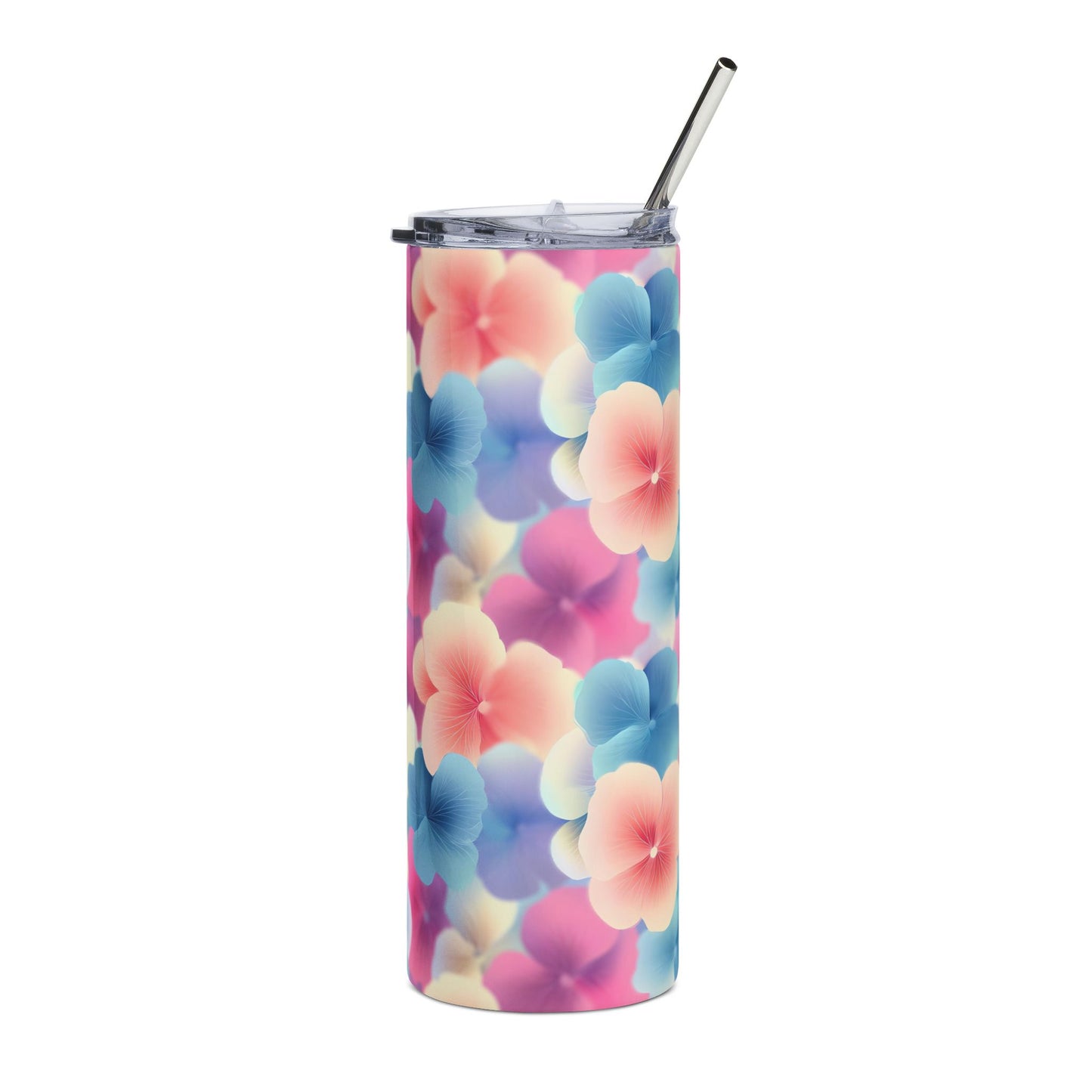 Stylish Stainless Steel Tumbler, 20oz - Perfect for On-the-Go Sipping, Gifts for Her, Travel Mug, Summer Vibes, Birthday or Holiday Present
