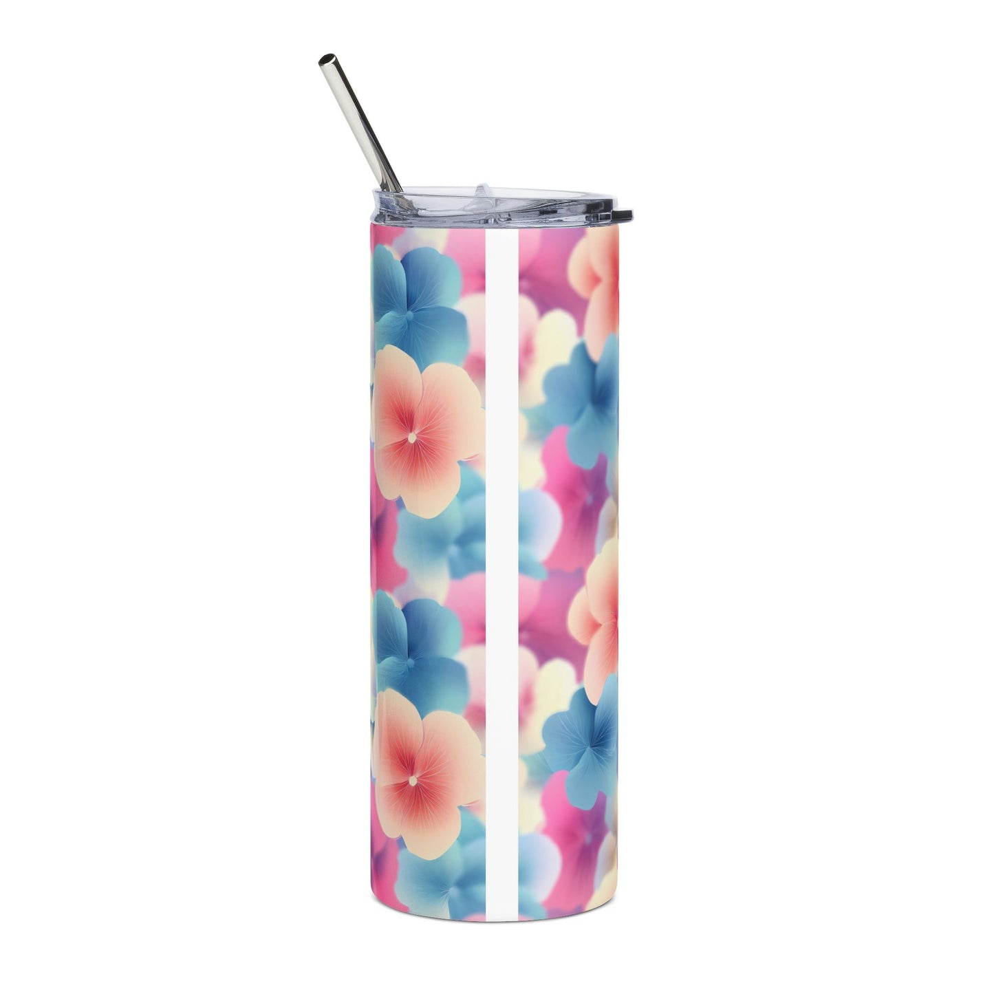 Stylish Stainless Steel Tumbler, 20oz - Perfect for On-the-Go Sipping, Gifts for Her, Travel Mug, Summer Vibes, Birthday or Holiday Present