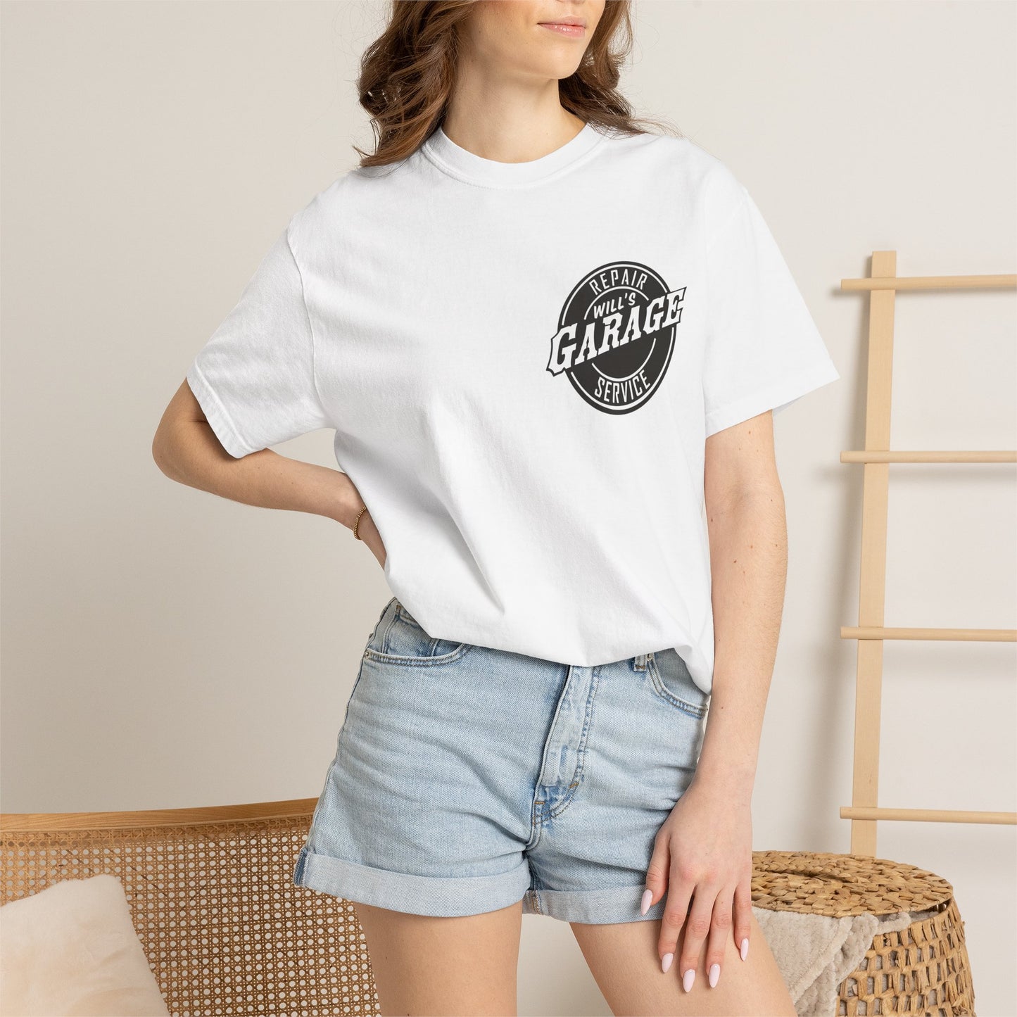 Will's Garage Repair Logo T-Shirt